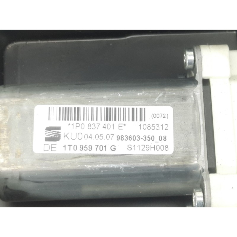 Recambio de elevalunas delantero izquierdo para seat leon (1p1) comfort limited referencia OEM IAM 1K0959793M F005S00293 1P08374