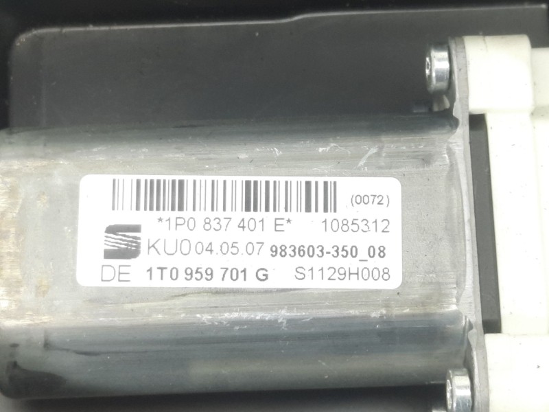 Recambio de elevalunas delantero izquierdo para seat leon (1p1) comfort limited referencia OEM IAM 1K0959793M F005S00293 1P08374