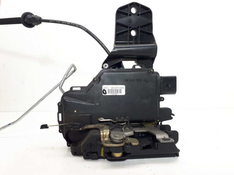 Recambio de cerradura puerta delantera derecha para volkswagen golf iv berlina (1j1) básico referencia OEM IAM 3B1837016AD  