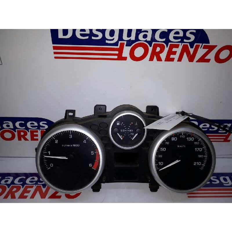 Recambio de cuadro instrumentos para peugeot 206+ básico referencia OEM IAM 9666636880 MMGZCMBT3CEM00 503001911702