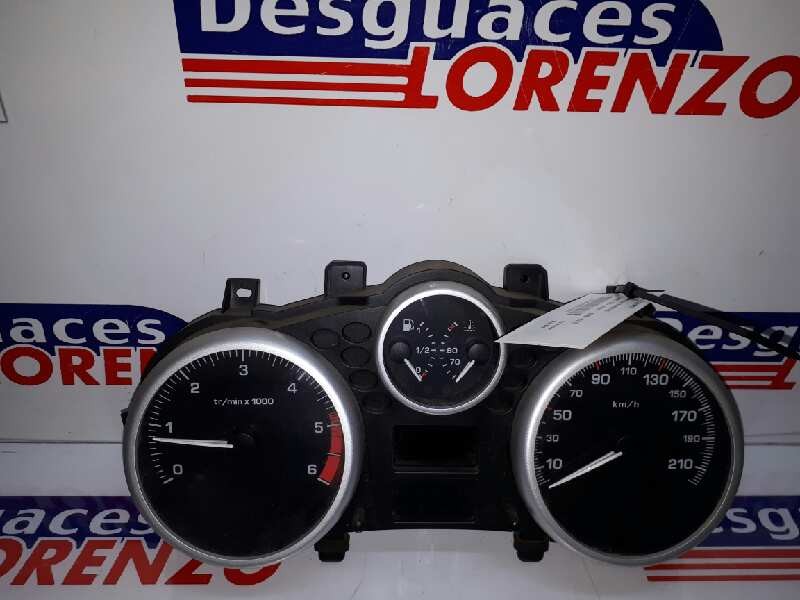 Recambio de cuadro instrumentos para peugeot 206+ básico referencia OEM IAM 9666636880 MMGZCMBT3CEM00 503001911702