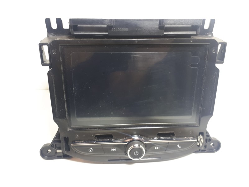 Recambio de sistema audio / radio cd para opel mokka x 120 aniversario start/stop referencia OEM IAM 555343750  