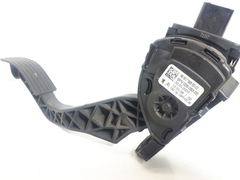 Recambio de pedal acelerador para peugeot 207 xs referencia OEM IAM 9680756880 6PV009083 