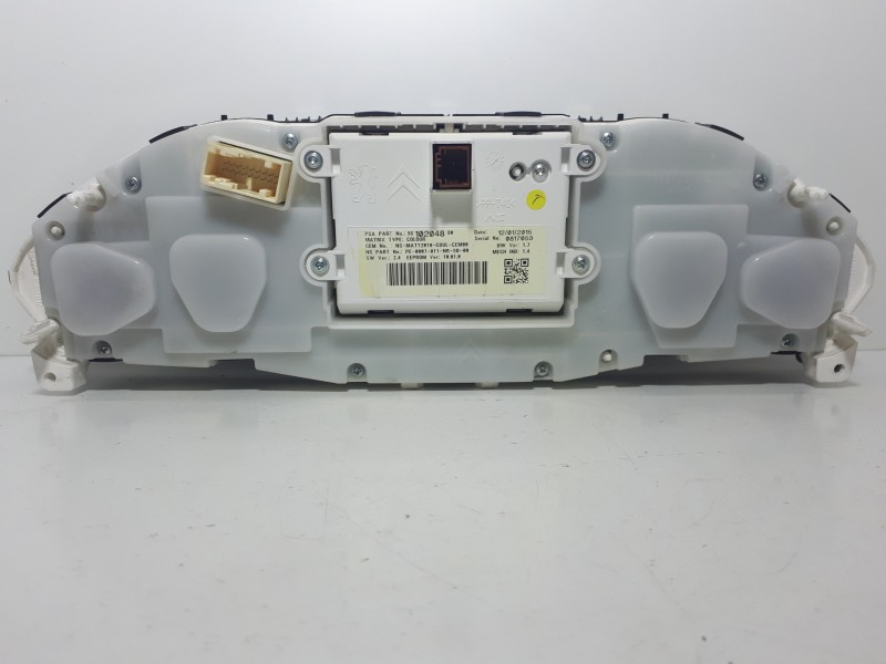 Recambio de cuadro instrumentos para peugeot 2008 (--.2013) active referencia OEM IAM 9810204880  