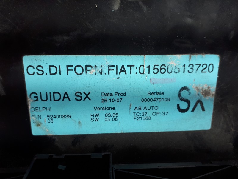 Recambio de mando climatizador para alfa romeo gt (125) 1.9 jtd (m) 16v cat referencia OEM IAM 1560513720 52400839 