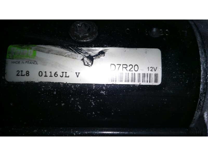 Recambio de motor arranque para fiat ducato caja cerrada (desde 03.94) d 1,9  batalla 3200 referencia OEM IAM 1332419080 D7R20 