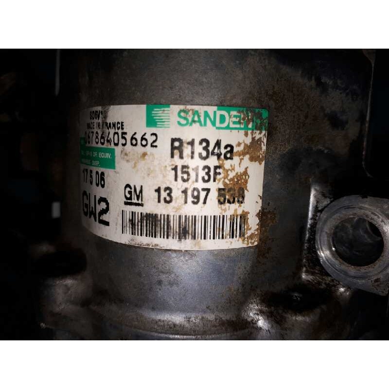 Recambio de compresor aire acondicionado para opel corsa c corsavan referencia OEM IAM 13197538 1513F 