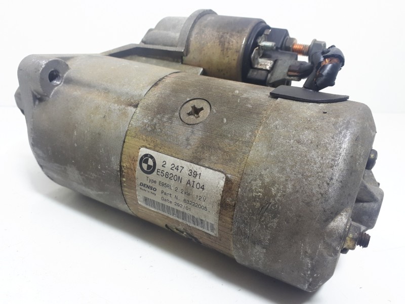 Recambio de motor arranque para bmw serie 5 berlina (e39) 530d referencia OEM IAM 2247391 E5820N 63222005