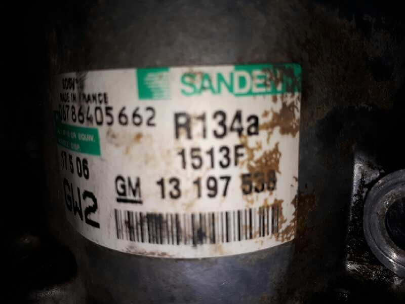 Recambio de compresor aire acondicionado para opel corsa c corsavan referencia OEM IAM 13197538 1513F 