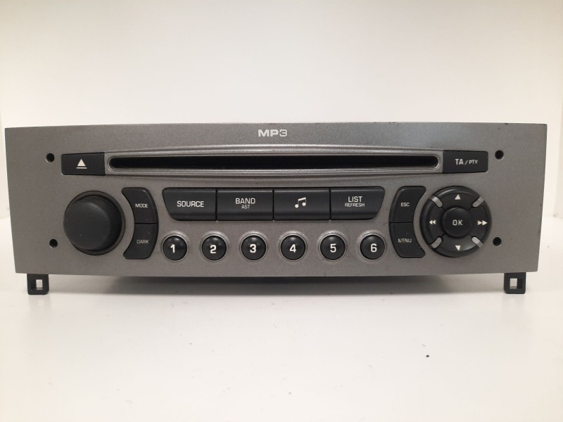 Recambio de sistema audio / radio cd para peugeot 308 confort referencia OEM IAM 96650206XH VDAPSF80213823 PSARCD43464