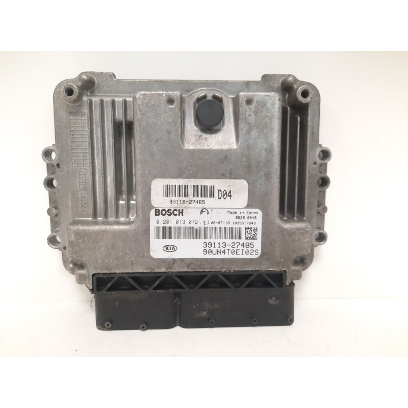 Recambio de centralita motor uce para kia carens (un) emotion referencia OEM IAM 3911327485 0281013072 90UN4T0EI2S