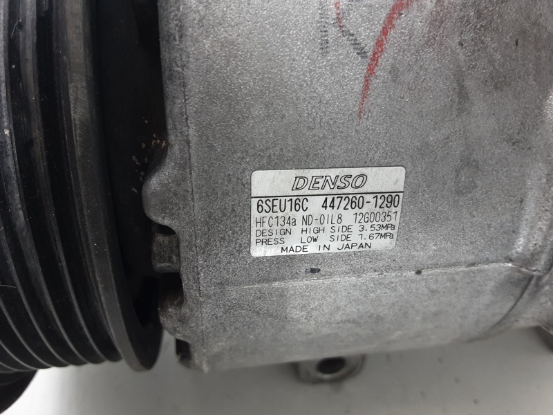 Recambio de compresor aire acondicionado para lexus is200 (ds2/is2) 220d referencia OEM IAM 4472601290 6SEU16C 