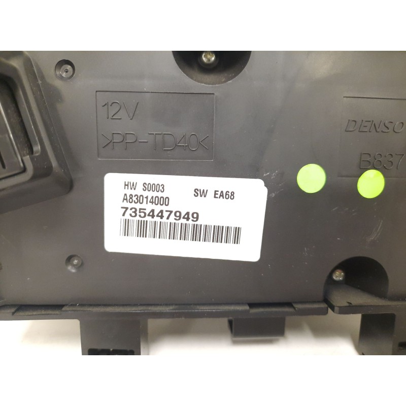 Recambio de mando climatizador para fiat grande punto (199_) 1.9 d multijet referencia OEM IAM A83014000 735447949 