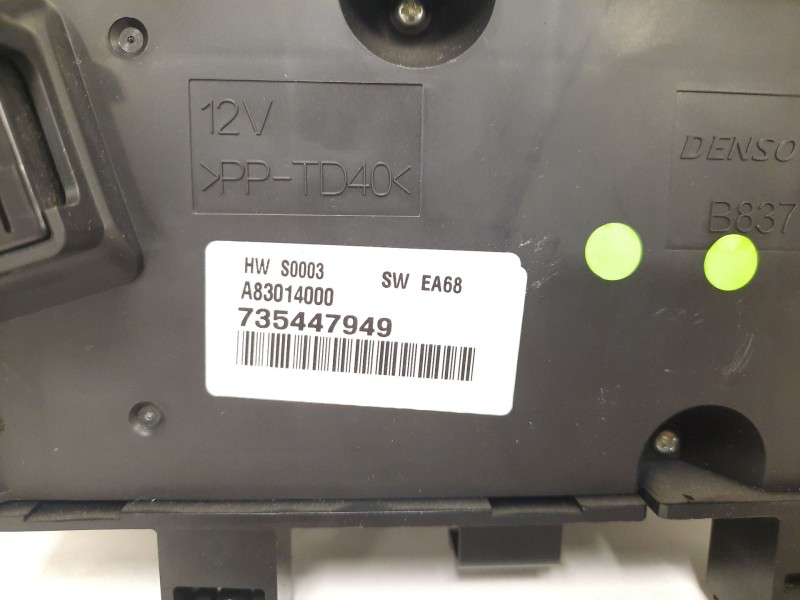 Recambio de mando climatizador para fiat grande punto (199_) 1.9 d multijet referencia OEM IAM A83014000 735447949 