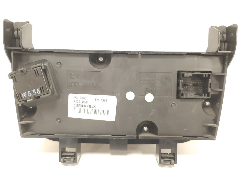 Recambio de mando climatizador para fiat grande punto (199_) 1.9 d multijet referencia OEM IAM A83014000 735447949 
