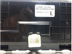 Recambio de mando climatizador para toyota auris luna+ referencia OEM IAM 5590002300 0A186B0003VWB  2