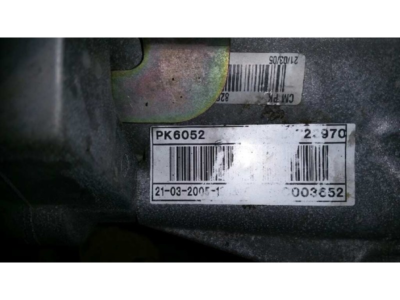Recambio de caja cambios para renault laguna ii grandtour (kg0) dynamique referencia OEM IAM PK6052  