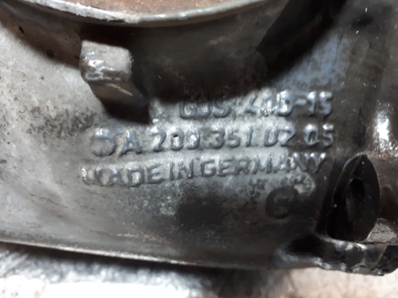 Recambio de diferencial trasero para mercedes-benz clase c (w204) berlina 2.1 cdi cat referencia OEM IAM A2093510205  