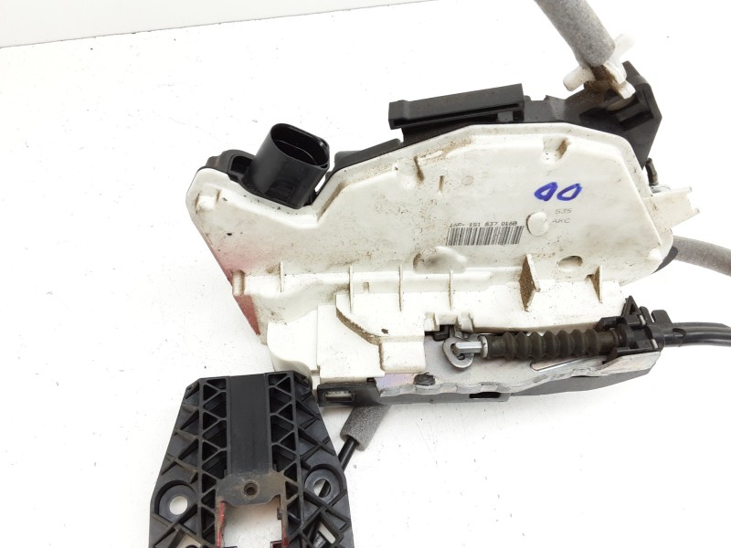 Recambio de cerradura puerta delantera derecha para volkswagen up! (121) black up! referencia OEM IAM 1S1837016B  