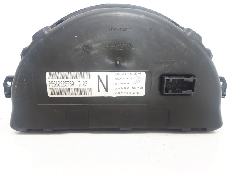 Recambio de cuadro instrumentos para citroën c3 1.4 audace referencia OEM IAM P9660225780  