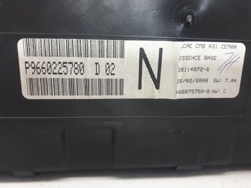 Recambio de cuadro instrumentos para citroën c3 1.4 audace referencia OEM IAM P9660225780  