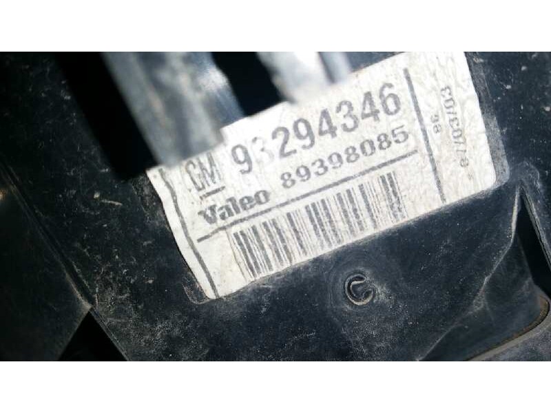 Recambio de piloto trasero derecho para opel meriva cosmo referencia OEM IAM 93294346 89398085 