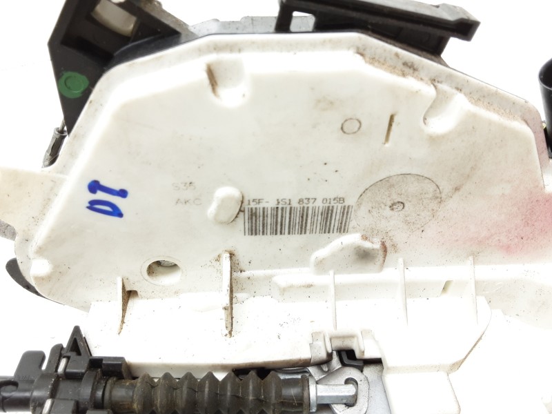 Recambio de cerradura puerta delantera izquierda para volkswagen up! (121) black up! referencia OEM IAM 1S1837015B  