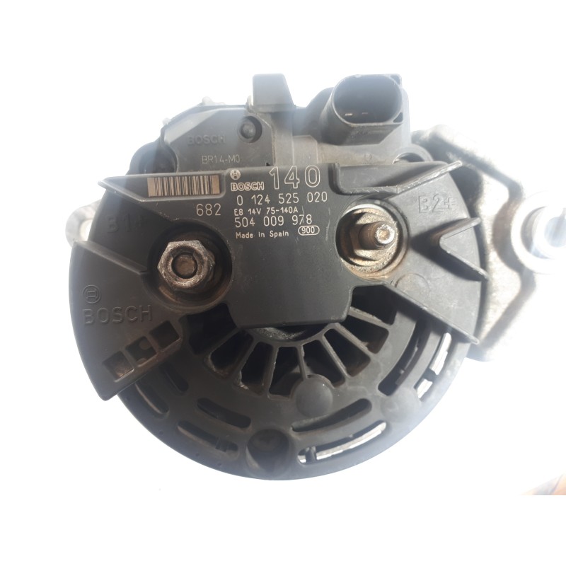 Recambio de alternador para fiat ducato caja cerrada 15 (desde 03.02) 2.3 jtd  batalla 2850 mm referencia OEM IAM 504009978 0124