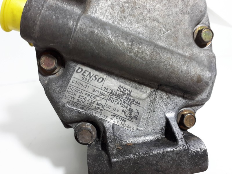 Recambio de compresor aire acondicionado para fiat punto berlina (188) 1.3 16v multijet feel referencia OEM IAM  SCSC06 5A797530