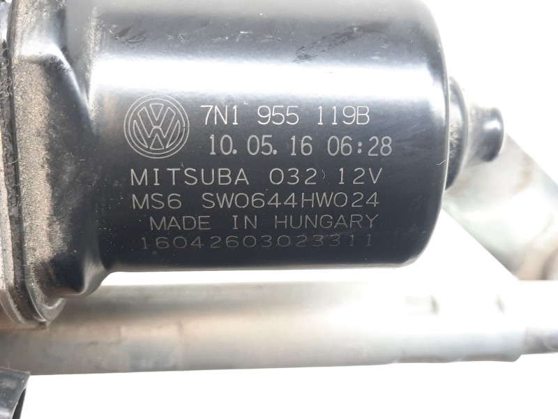 Recambio de motor limpia delantero para seat alhambra (711) fr-line referencia OEM IAM 7N1955023B A0337327 SW0644HW024