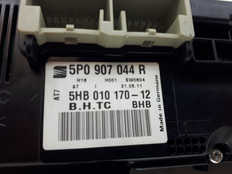 Recambio de mando climatizador para seat leon (1p1) reference referencia OEM IAM 5P0907044R 5HB01017012 