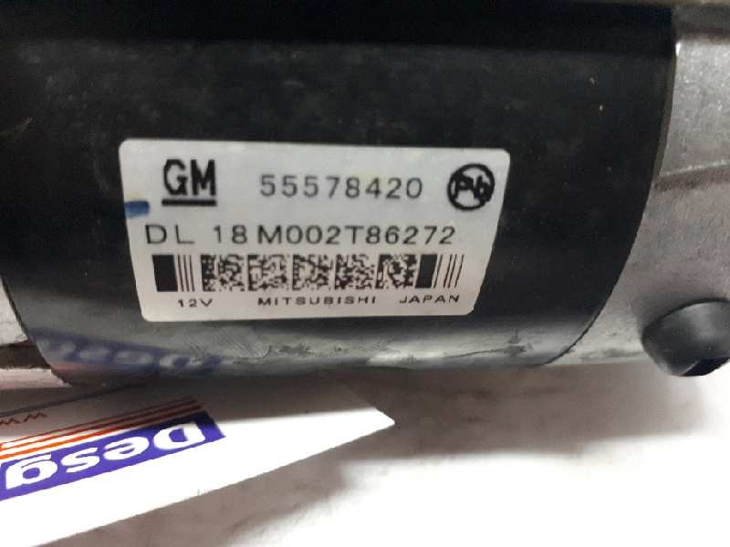 Recambio de motor arranque para opel astra j lim. excellence referencia OEM IAM 55578420 M002T86272 