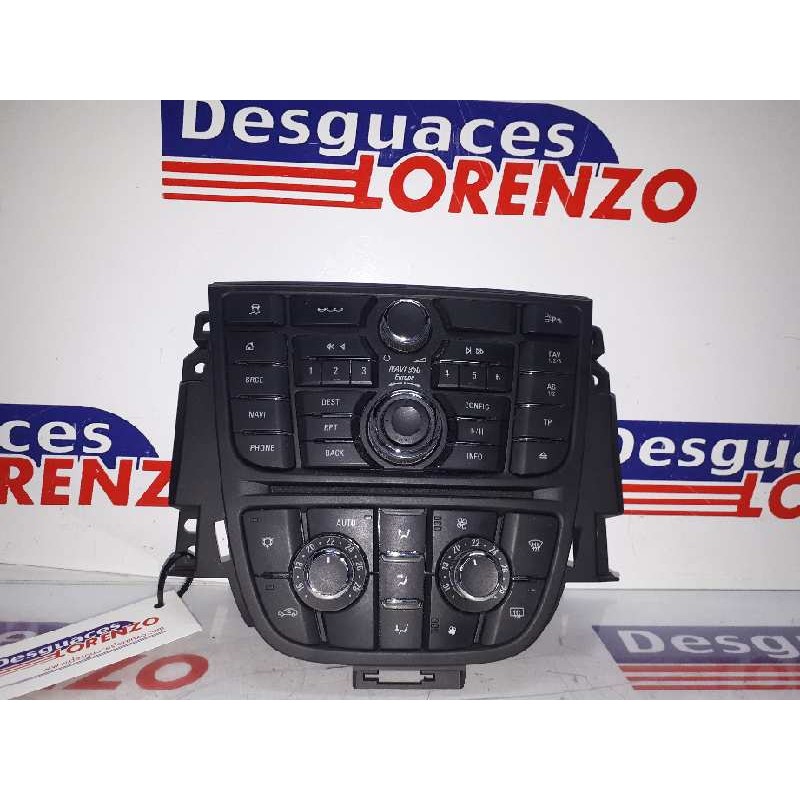 Recambio de mando climatizador para opel astra j lim. excellence referencia OEM IAM 134352148  