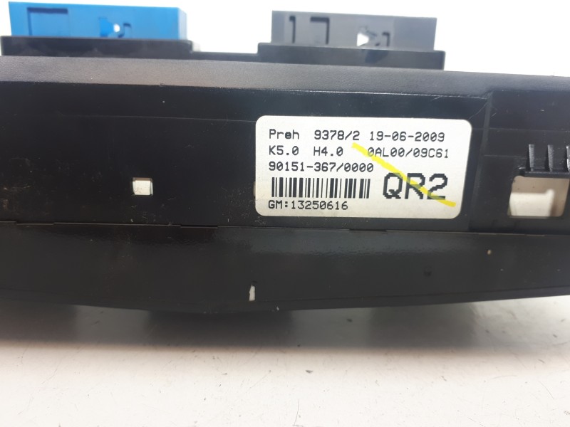 Recambio de mando climatizador para opel astra h ber. cosmo referencia OEM IAM 13250616  