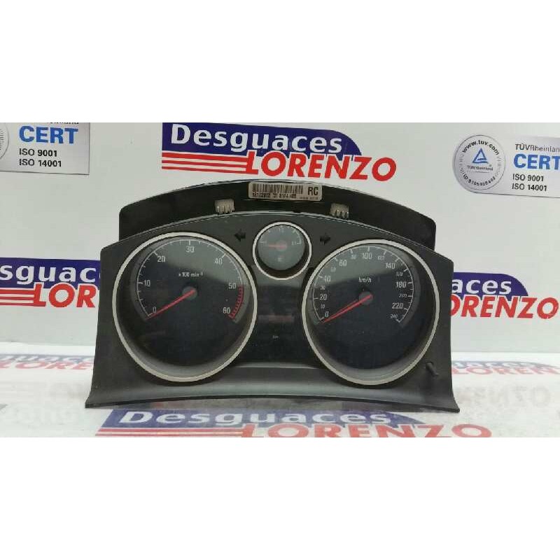 Recambio de cuadro instrumentos para opel astra h ber. cosmo referencia OEM IAM 13172012 SW4405 