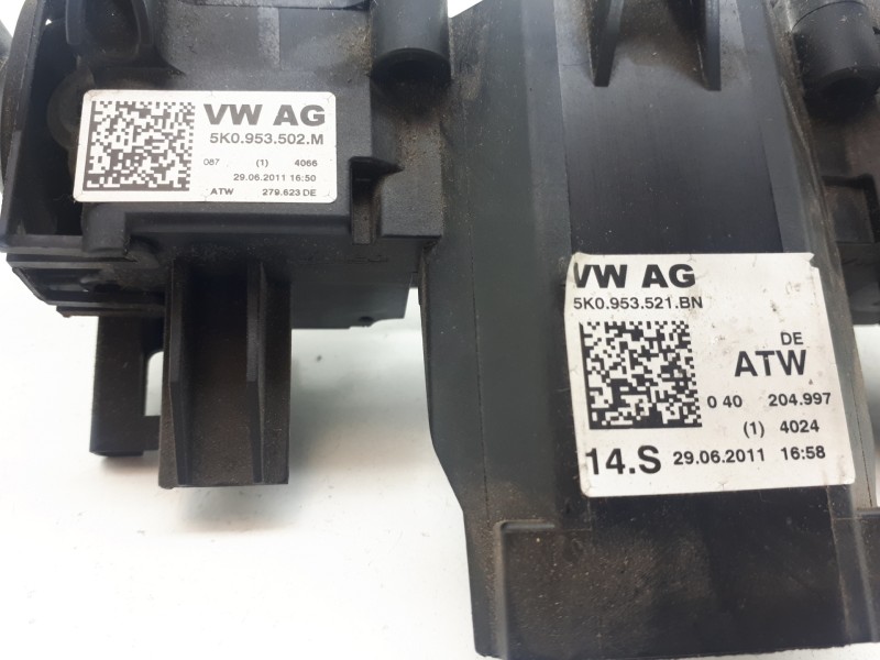 Recambio de mando intermitentes para seat leon (1p1) reference referencia OEM IAM 5K0953521BN 5K0953502M 