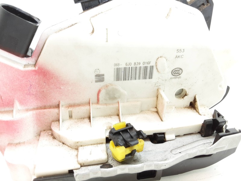 Recambio de cerradura puerta trasera derecha para seat ibiza sc (6j1) style tech referencia OEM IAM 6J0839016F  