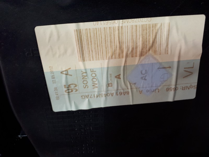 Recambio de elevalunas delantero izquierdo para ford fiesta (cb1) econetic referencia OEM IAM 8A61A045H17AG  