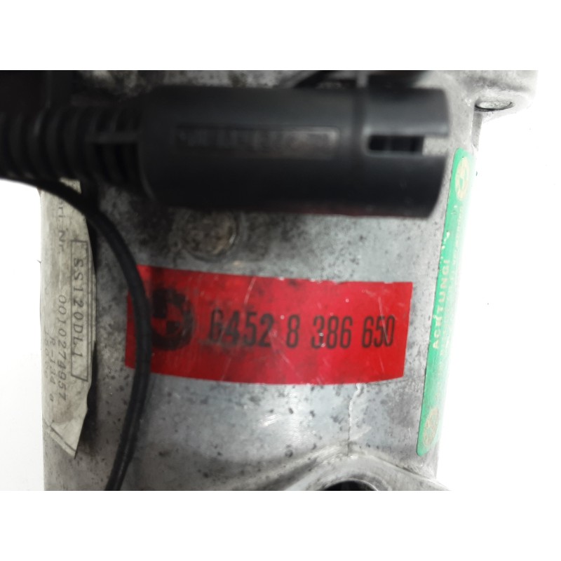 Recambio de compresor aire acondicionado para bmw serie 3 berlina (e46) 320d referencia OEM IAM 64528386650 SS120DL1 0010274957