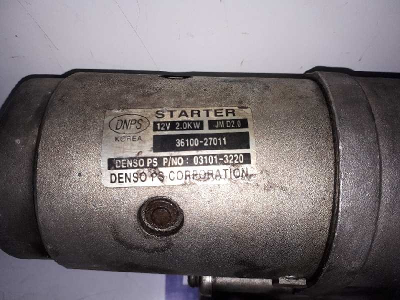 Recambio de motor arranque para hyundai sonata (nf) classic referencia OEM IAM 3610027011 0310127011 