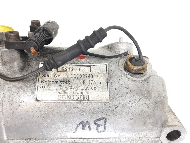 Recambio de compresor aire acondicionado para bmw serie 3 berlina (e46) 320d referencia OEM IAM 64528386650 SS120DL1 0010274957