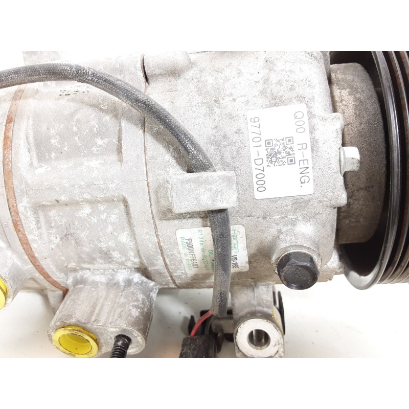 Recambio de compresor aire acondicionado para hyundai tucson (tl, tle) 2.0 crdi referencia OEM IAM 97701D7000 F500NFFEA03 