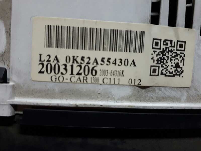 Recambio de cuadro instrumentos para kia carnival ii 2.9 cdri ex referencia OEM IAM 0K52A55430A  