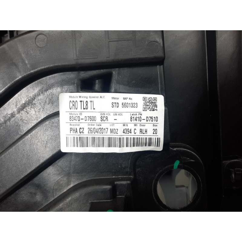 Recambio de elevalunas trasero izquierdo para hyundai tucson (tl, tle) 2.0 crdi referencia OEM IAM 83450D7000 001100734914 TLE R