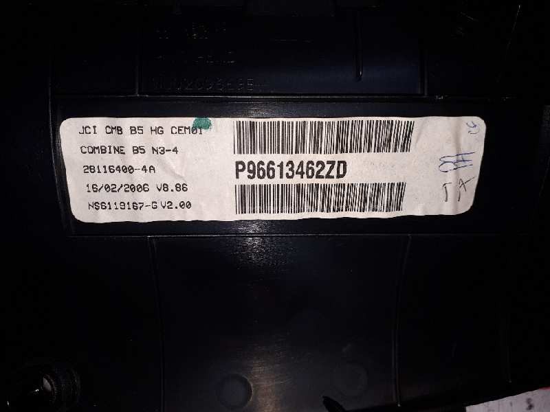Recambio de cuadro instrumentos para citroën c4 berlina collection referencia OEM IAM P96613462Z  