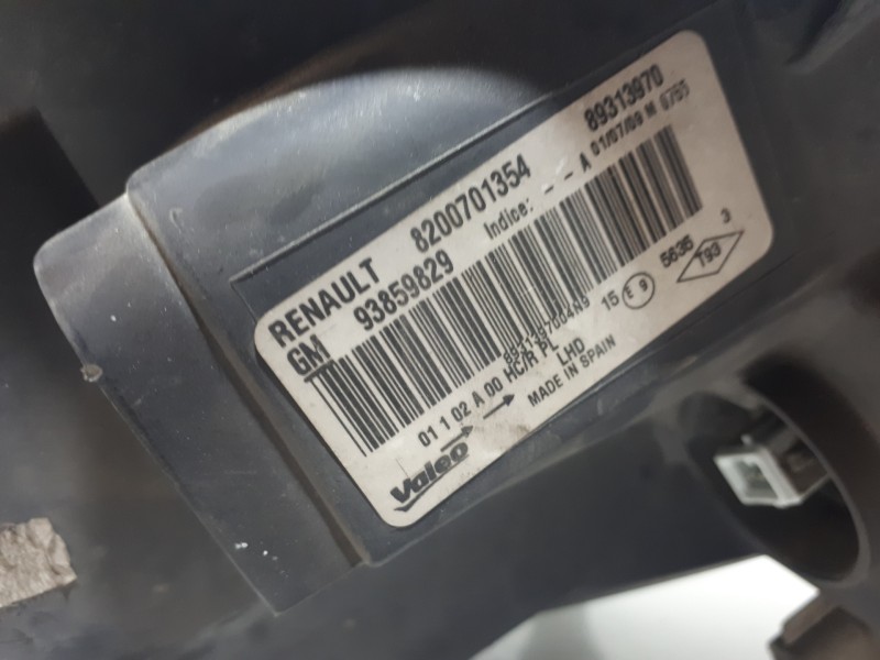 Recambio de faro izquierdo para nissan primastar (x..) avantour l1h1 2,7 t / 7-sitzer referencia OEM IAM 8200701354 93859829 