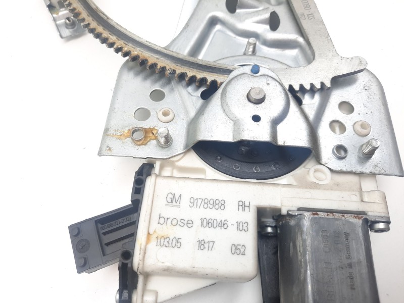 Recambio de elevalunas delantero derecho para opel vectra c berlina comfort referencia OEM IAM 9178988 106047103 