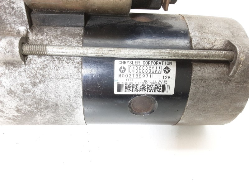 Recambio de motor arranque para chrysler voyager (rg) 2.8 crd executive referencia OEM IAM 04868860AA M002T88971 
