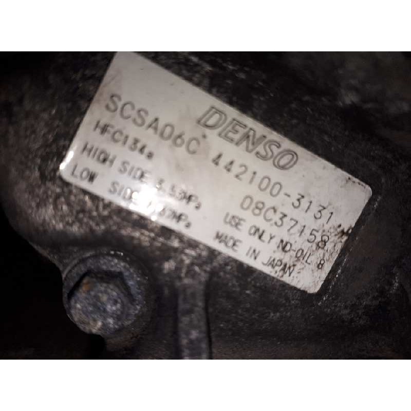 Recambio de compresor aire acondicionado para toyota yaris (ncp1/nlp1/scp1) 1.4 d-4d linea luna referencia OEM IAM  4421003131 S