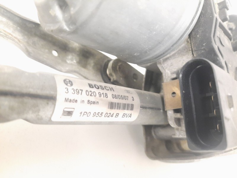 Recambio de motor limpia delantero para seat leon (1p1) comfort limited referencia OEM IAM 1P0955120A 1397220535 1P0955024B 3397